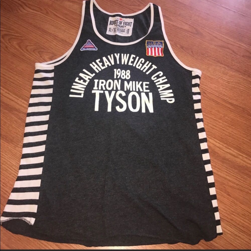 Roots of Fight Bloodlines Iron Mike Tyson Tank Top